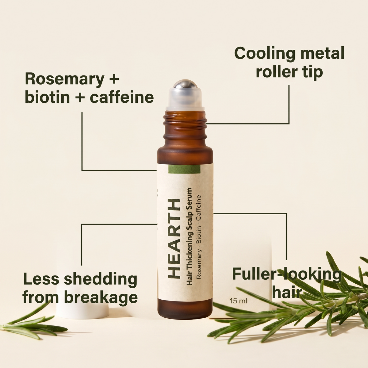 Hearth Hair Thickening Scalp Serum key benefits