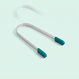 Stainless steel tongue scraper