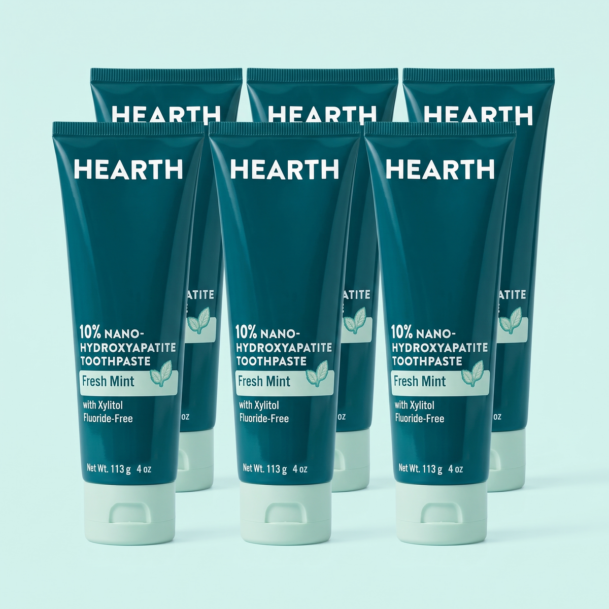 Hearth toothpaste 6 pack