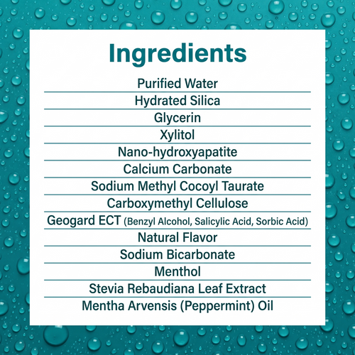 Enamel Repair Toothpaste, 10% Nano-Hydroxyapatite